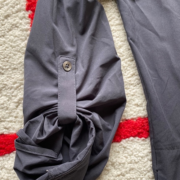 Prana Natassa Travel Long Sleeve Tunic - Slate Blue Grey SzM - Picture 3 of 8